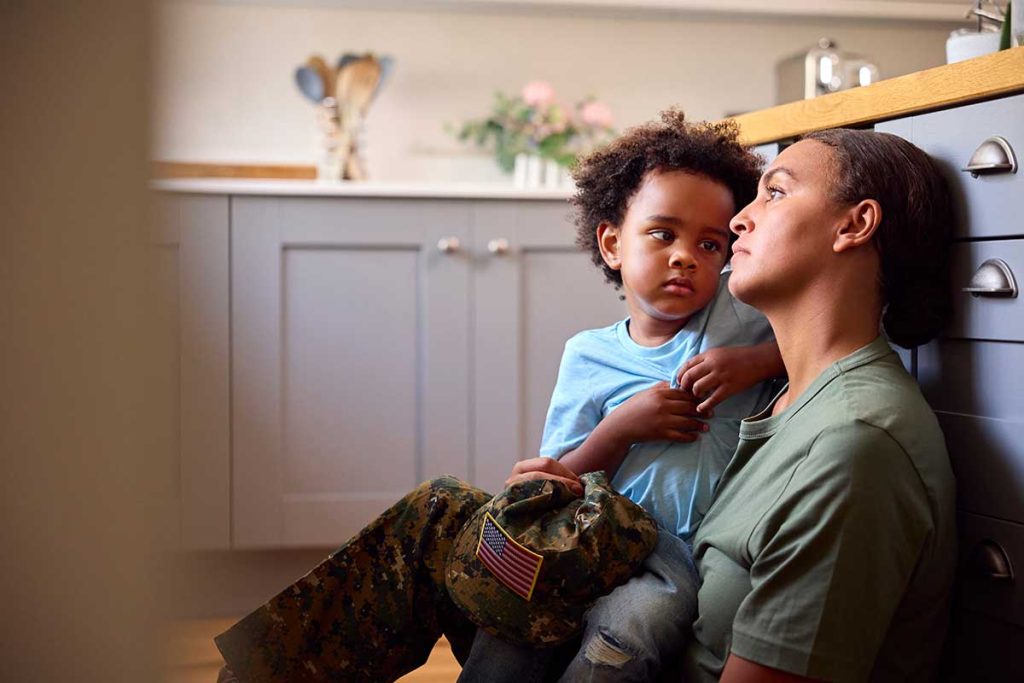 Chronic stress in military families